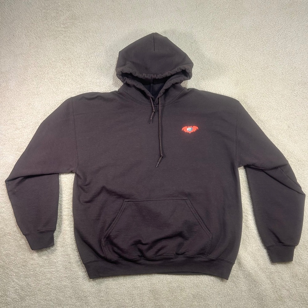 Clandestine Industries‎ Men's Large Brown Graphic Hoodie Sweatshirt Sweater